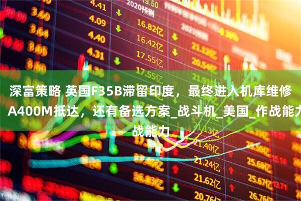 深富策略 英国F35B滞留印度，最终进入机库维修，A400M抵达，还有备选方案_战斗机_美国_作战能力